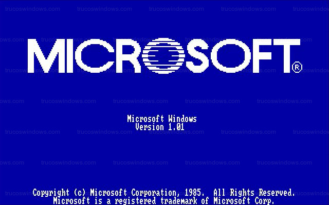 Historia De Windows 1 X Historia De Windows 1 X