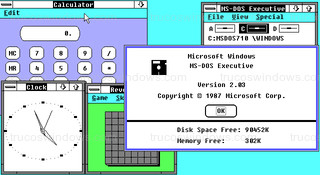 Windows 2.03 - Información del sistema