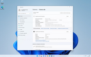 Windows 11 - Acerca de