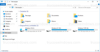 Windows 10 - Explorador de archivos con arranque en este equipo