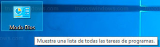 Windows 10 - Acceso a modo Dios