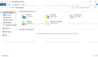 Windows 10 - Explorador de archivos