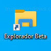 Acceso directo - Explorador de archivos beta