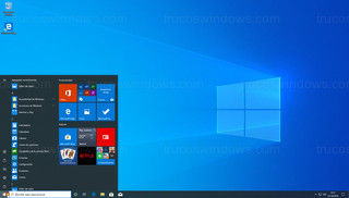 Windows 10 - Menú de Inicio pequeño