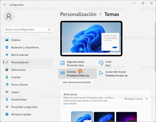 Temas - Sonidos Predeterminados de Windows