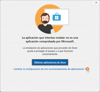 Windows 11 - Aplicación no comprobada por Microsoft