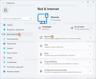 Red & Internet - Ethernet