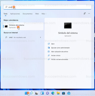 Windows 11 - Símbolo del sistema