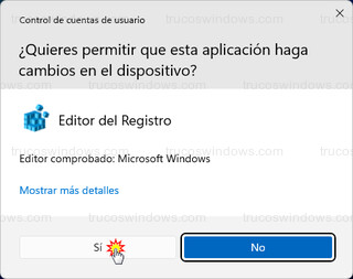 Windows 11 - Control de cuentas de usuario