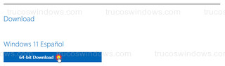 Microsoft - Descargar Windows 11 Español 64-bit