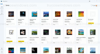 Windows 11 - Temas en Microsoft Store