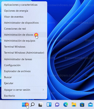 Windows 11 - Administración de discos