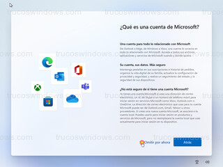 Instalar Windows Pro - Omitir por ahora