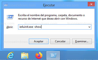 Windows 8 - Reiniciar cache de iconos en Windows 8