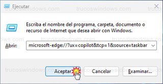 Windows 11 - Ventana de Ejecutar