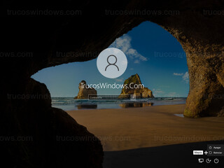 Windows 10 > Inicio de sesión - Mayús + Reiniciar