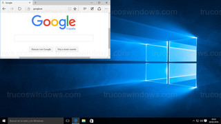 Windows 10 - Ventana posición arriba a la izquierda