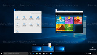 Windows 10 - Cambiar ventana de escritorio virtual arrastrando