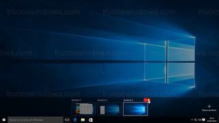 Windows 10 - Quitar escritorio virtual