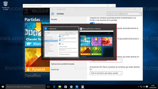 Windows 10 - Ventanas del escritorio virtual activo