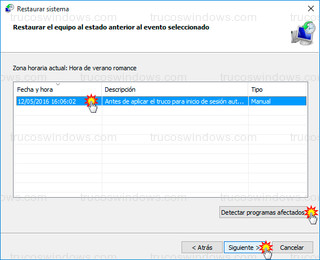 Windows 10 - Detectar programas afectados