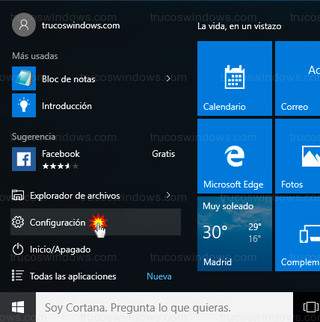 Windows 10 - Configuración