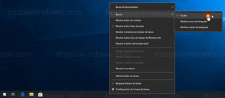 Windows 10 - Ocultar búsqueda