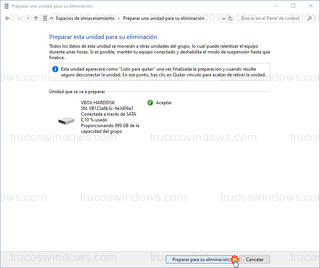 Preparar esta unidad para su eliminación - Preparar unidad para su eliminación