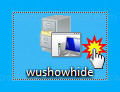 Escritorio - Archivo wushowhide.diagcab