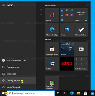 Windows 10 - Configuración