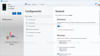 Enlace móvil - Rueda engranaje, configuración