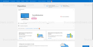 Página web oficial de Microsoft - Gestionar cuenta Microsoft