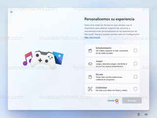 Windows 11 - Personalicemos su experiencia