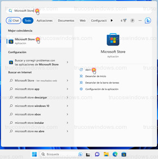 Windows 11 - Microsoft Store