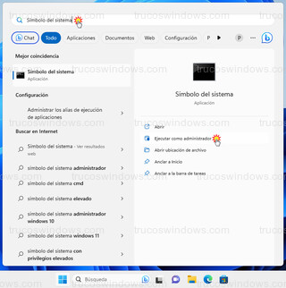 Windows 11 - Símbolo del sistema