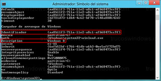 Windows 8 - Identificador (Cargador de arranque de Windows)