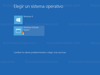 Windows 8 - Windows 8 modo seguro
