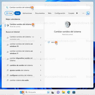 Windows 11 - Cambiar sonidos del sistema