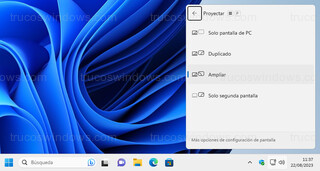 Windows 11 - Modos de pantalla